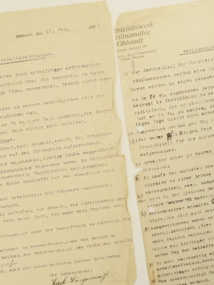 Die Geschichte der EGO Ohlstadt