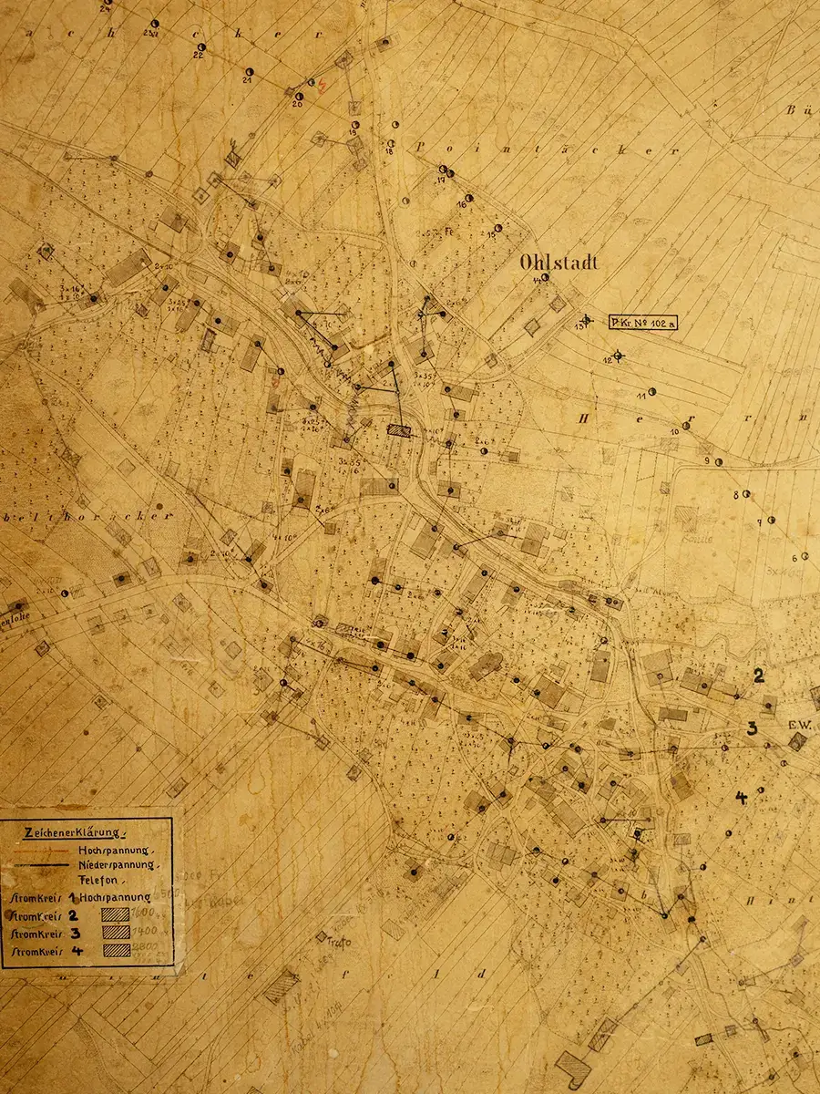 Stromnetz und Netzgebiet